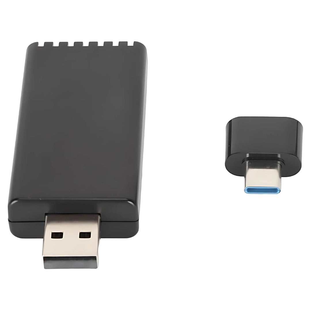 EasyDrive Wireless  |  Trådlös Apple CarPlay & Android Auto | USB & USB-C