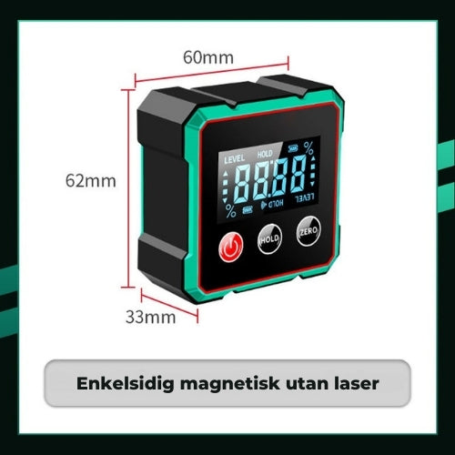 Digital Vinkelmätare med Elektronisk Laser