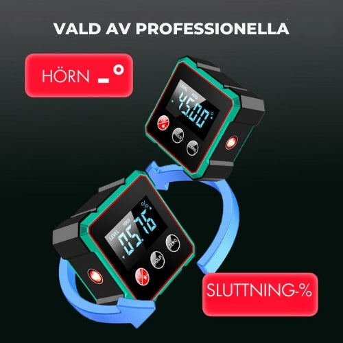 Digital Vinkelmätare med Elektronisk Laser