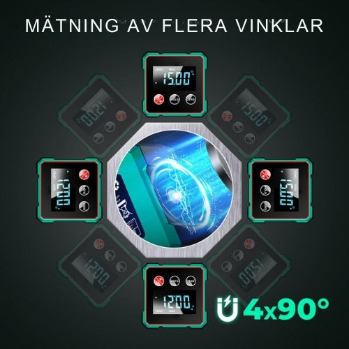 Digital Vinkelmätare med Elektronisk Laser