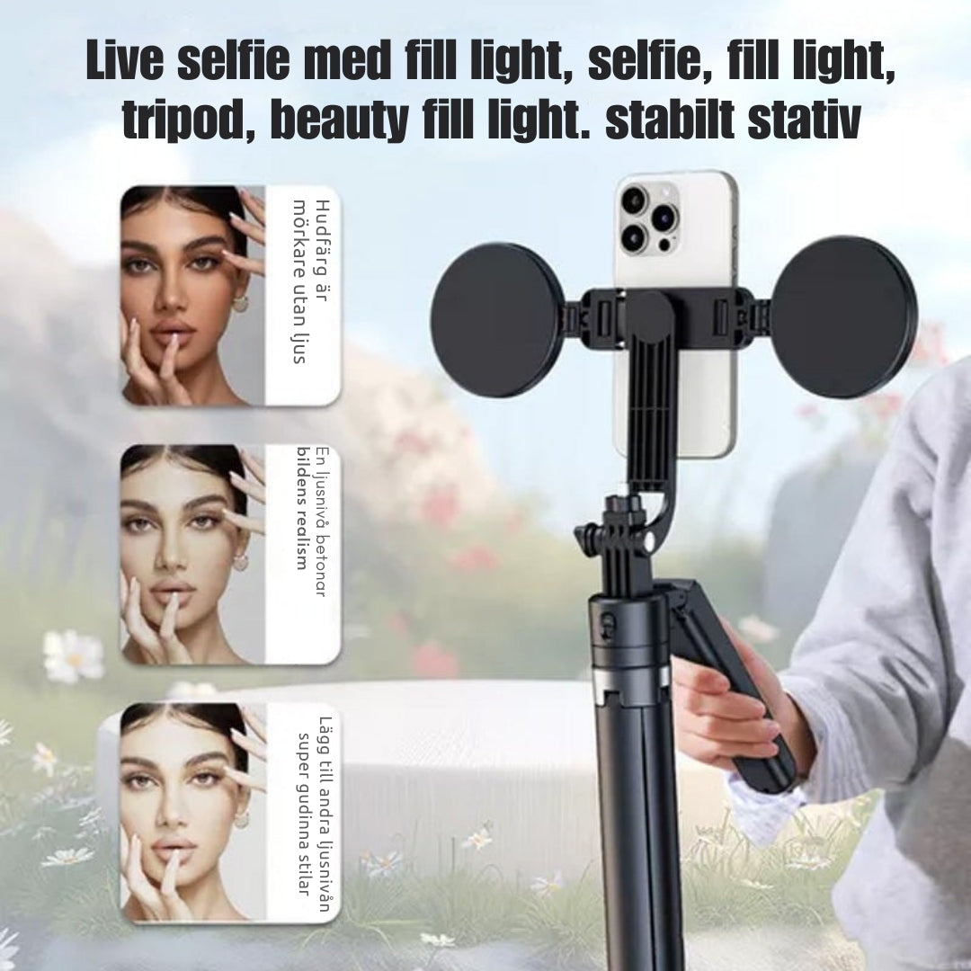 ProShot 6-i-1 Selfie Stick – Det Ultimata Verktyget för Perfekta Foton och Videor