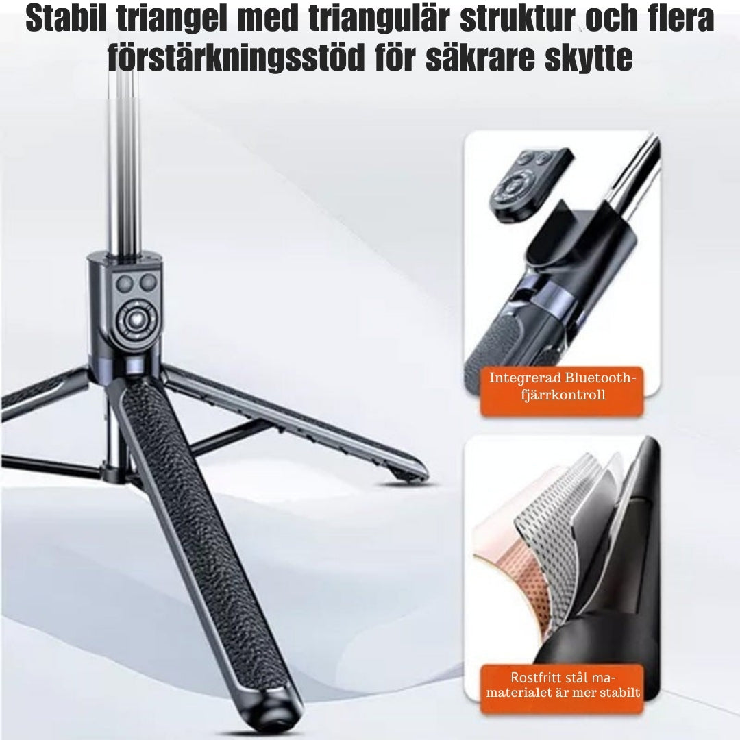ProShot 6-i-1 Selfie Stick – Det Ultimata Verktyget för Perfekta Foton och Videor